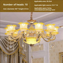 GobekUsa Elegant Crystal Chandelier Living Room Bedroom Lighting