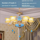 GobekUsa Elegant Crystal Chandelier Living Room Bedroom Lighting