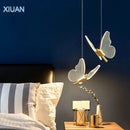 GobekUsa Butterfly Pendant Lamp: Stylish Suspension Hanging Light for Bedroom, Living Room, Bar