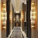 GobekUsa Crystal Wall Lamp: Elegant Lighting Fixtures for Luxe Living Spaces