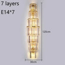 GobekUsa Crystal Wall Lamp: Elegant Lighting Fixtures for Luxe Living Spaces