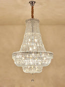 GobekUsa Gold/Chrome K9 Crystal Chandelier for Elegant Home Décor
