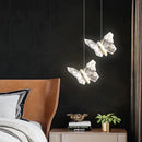 GobekUsa Butterfly Ladder Pendant Lights Chandelier for Loft Decor Interior Lighting Stairs Bedside