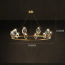 GobekUsa Elegant Chandelier Dining Room Pendant Lights Ceiling Lamps