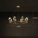 GobekUsa Elegant Chandelier Dining Room Pendant Lights Ceiling Lamps