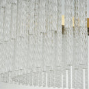 GobekUsa Elegant Gold Crystal Chandelier for Home Lighting