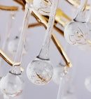 GobekUsa Elegant Gold Crystal Chandelier for Modern Luxury Living Spaces