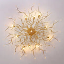 GobekUsa Elegant Gold Crystal Chandelier for Modern Luxury Living Spaces