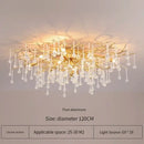 GobekUsa Elegant Gold Crystal Chandelier for Modern Luxury Living Spaces