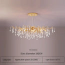 GobekUsa Elegant Gold Crystal Chandelier for Modern Luxury Living Spaces