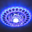 GobekUsa Crystal Glass LED Ceiling Spot Light for Home Decor