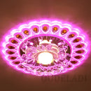 GobekUsa Crystal Glass LED Ceiling Spot Light for Home Decor