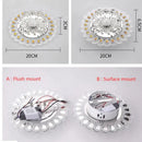 GobekUsa Crystal Glass LED Ceiling Spot Light for Home Decor