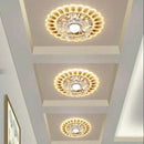 GobekUsa Crystal Glass LED Ceiling Spot Light for Home Decor