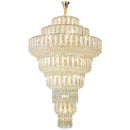 GobekUsa Crystal Hollow Chandelier: Elegant Lighting for European Villa, Hotel Lobby, and Living Room