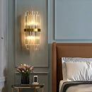 GobekUsa Crystal LED Wall Lamps: Elegant Gold Wall Sconce Lights for Luxury Home Decor