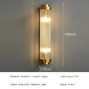 GobekUsa Crystal LED Wall Lamps: Elegant Gold Wall Sconce Lights for Luxury Home Decor
