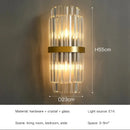 GobekUsa Crystal LED Wall Lamps: Elegant Gold Wall Sconce Lights for Luxury Home Decor