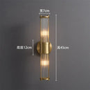 GobekUsa Crystal LED Wall Lights for Luxury Art Living Room Bedroom: Elegant Indoor Lighting Solution