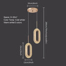 GobekUsa Crystal Oval Gold Ring Pendant Light Chandelier for Living Room & Bedroom