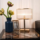 GobekUsa Crystal Table Decor Lamp 3000K E14 Bulb Desk Light for Bedside Office