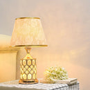 GobekUsa Crystal Table Lamp: Elegant Bedroom Nightstand Light for Warm & Romantic Ambiance