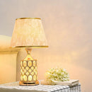 GobekUsa Crystal Table Lamp: Elegant Bedroom Nightstand Light for Warm & Romantic Ambiance