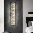 GobekUsa Crystal Wall Lamp: Elegant Living Room TV Background Bedroom Bedside Light