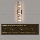 GobekUsa Crystal Wall Lamp: Elegant Living Room TV Background Bedroom Bedside Light