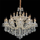GobekUsa Crystal Candle Chandelier: Elegant LED Pendant Lamps for Home, Hotel, Villa Hall