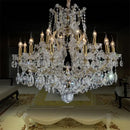 GobekUsa Crystal Candle Chandelier: Elegant LED Pendant Lamps for Home, Hotel, Villa Hall