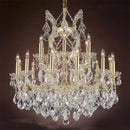 GobekUsa Crystal Candle Chandelier: Elegant LED Pendant Lamps for Home, Hotel, Villa Hall