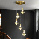 GobekUsa Diamond Crystal Pendant Light for Living Dining Room Décor