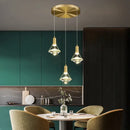 GobekUsa Diamond Crystal Pendant Light for Living Dining Room Décor