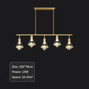 GobekUsa Diamond Crystal Pendant Light for Living Dining Room Décor