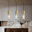 GobekUsa Glass Shade Pendant Lights for Kitchen Island & Dining Room