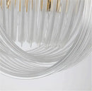GobekUsa Art Glass Tube Pendant Chandelier Dining Room Hanging Lamp