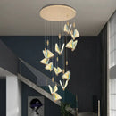 GobekUsa Butterfly Stairs Bar Hanging Wire Pendant Light