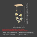 GobekUsa Butterfly Stairs Bar Hanging Wire Pendant Light