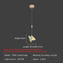 GobekUsa Butterfly Stairs Bar Hanging Wire Pendant Light