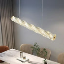 GobekUsa Elegant LED Crystal Chandelier for Dining Room and Kitchen Lighting