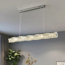 GobekUsa Elegant LED Crystal Chandelier for Dining Room and Kitchen Lighting