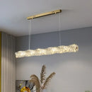 GobekUsa Elegant LED Crystal Chandelier for Dining Room and Kitchen Lighting