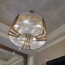 GobekUsa Elegant Gold Lustre Pendant Light for Dining Room Decor
