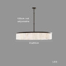 GobekUsa Gold Marble Ceiling Pendant Light Round Elegant Luxury Hanging Lamp