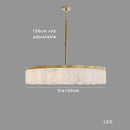 GobekUsa Gold Marble Ceiling Pendant Light Round Elegant Luxury Hanging Lamp