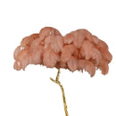 GobekUsa Elegant Ostrich Feather Floor Lamp for Home Decor & Lighting