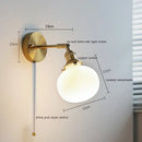 GobekUsa Ceramic LED Wall Light for Home Indoor Decor Bedroom Bathroom Mirror