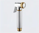 Elegant gold & silver handheld bidet sprayer set – bathroom kit by Decorbites