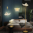 GobekUsa Butterfly Chandelier: Elegant Bedroom & Living Room Wall Lamp & Floor Decor
